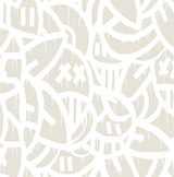 York Cream Bold Arrangements Peel & Stick Wallpaper