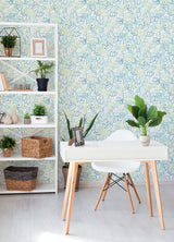 York Multi Cool Floral Sequence Peel & Stick Wallpaper