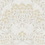 York Penelope Light Yellow Floral Damask Wallpaper