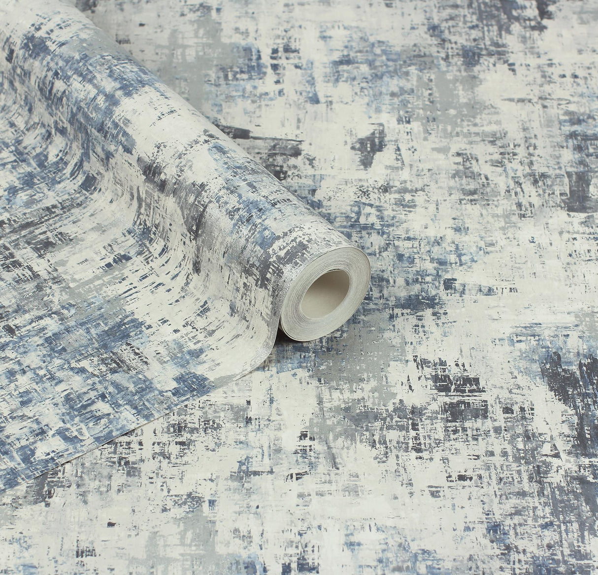 York Sergio Blue Abstract Texture Wallpaper