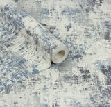 York Sergio Blue Abstract Texture Wallpaper