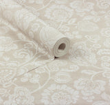 York Verity Neutral Jacobean Trail Wallpaper