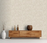 York Verity Neutral Jacobean Trail Wallpaper
