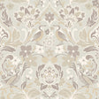 York Birdy Neutral Nuthatch Floral Wallpaper