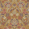 York Birdy Yellow Nuthatch Floral Wallpaper