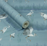 York Gerald Blue Heron River Wallpaper
