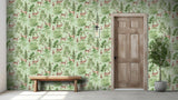 York Cletis Neutral Deer Forest Wallpaper