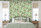 York Cletis Neutral Deer Forest Wallpaper
