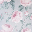 York Rosaline Light Grey Floral Wallpaper