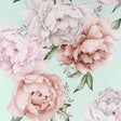 York Sophie Mint Floral Wallpaper