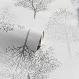 York Agatha Black Trees Wallpaper