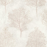 York Agatha Beige Trees Wallpaper