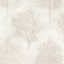 York Agatha Beige Trees Wallpaper