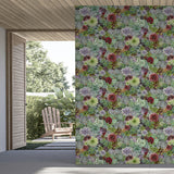 York Rhea Multicolor Succulents Wallpaper