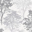 York Edwin Grey Wildwood Wallpaper