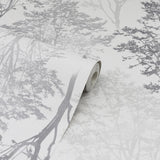 York Edwin Grey Wildwood Wallpaper