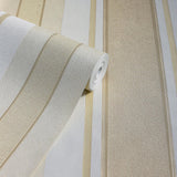 York Palazzo Neutral Stripe Wallpaper