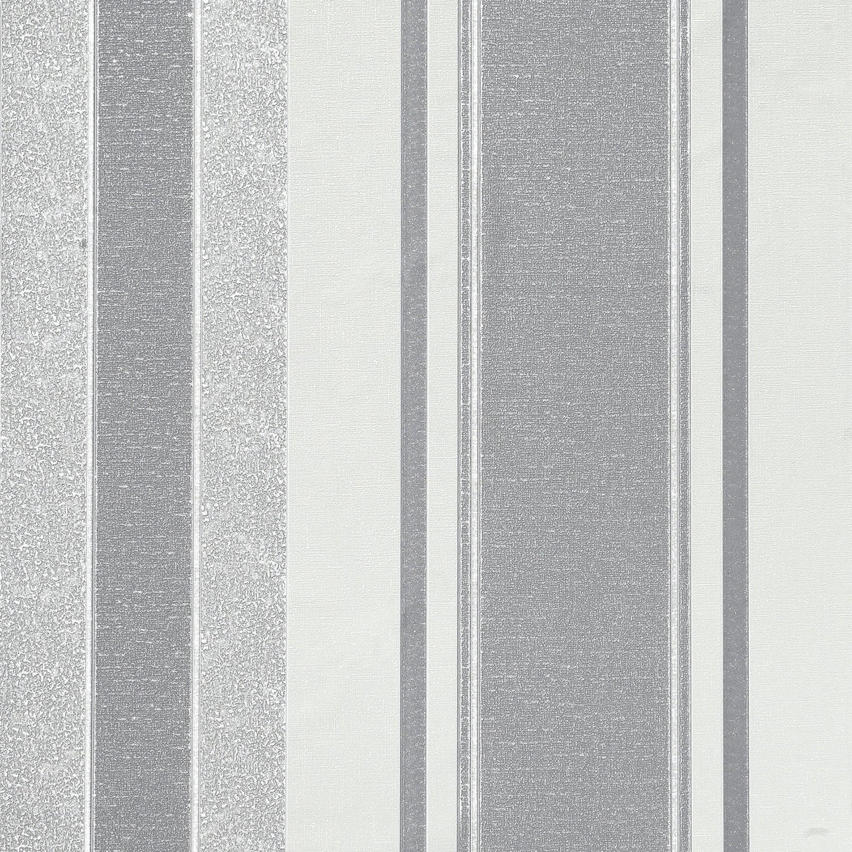 York Palazzo Silver Stripe Wallpaper