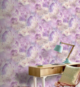 York Xena Pink Galaxy Unicorn Wallpaper