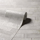 York Mortimer Taupe Brick Wallpaper