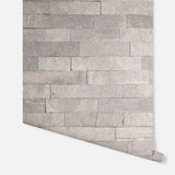 York Mortimer Taupe Brick Wallpaper