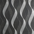 York Wilhelmina Black Ribbon Wallpaper