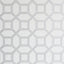 York Marjorie Silver Trellis Wallpaper