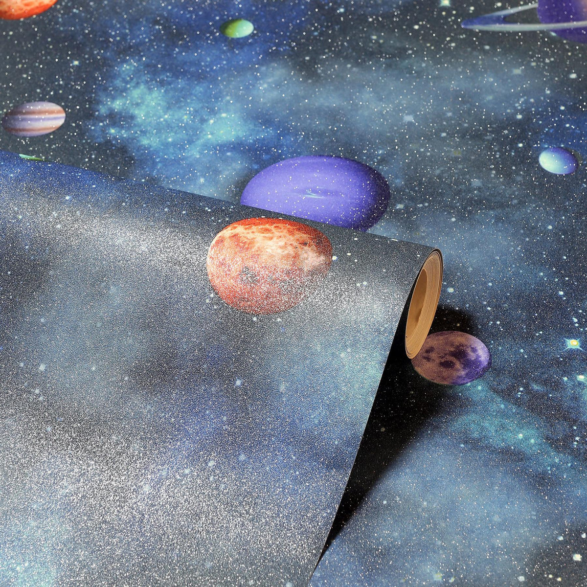 York Albert Blue Cosmos Wallpaper