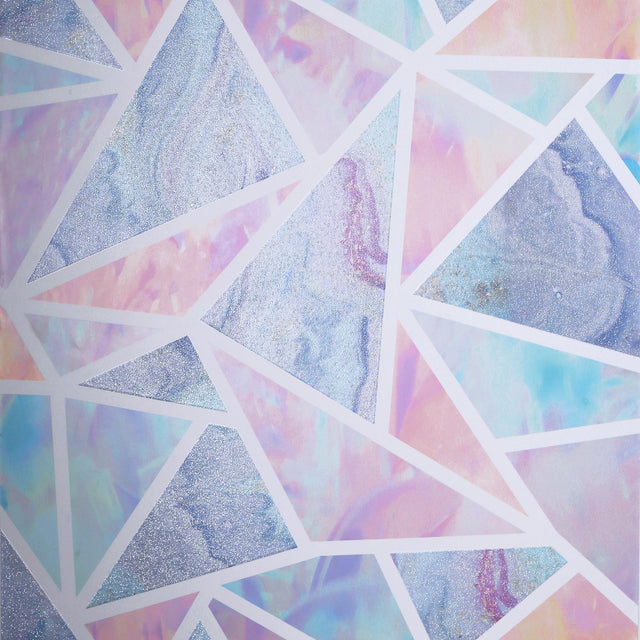 York Lizzie Pastel Triangles Wallpaper