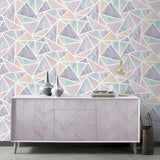 York Lizzie Pastel Triangles Wallpaper