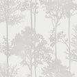York Indra Neutral Forest Silhouette Wallpaper