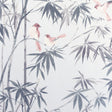 York Arisu Grey Birds and Bamboo Wallpaper