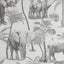 York Adelia Neutral Elephant Grove Wallpaper