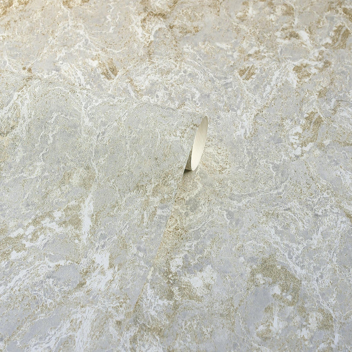 York Evonne Neutral Marble Patina Wallpaper