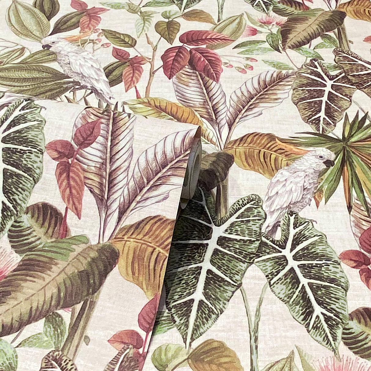 York Lorraine Neutral Tropical Wallpaper
