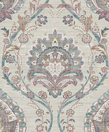 York Teigen Multicolor Floral Damask Wallpaper