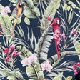York Rudy Navy Pretty Polly Wallpaper