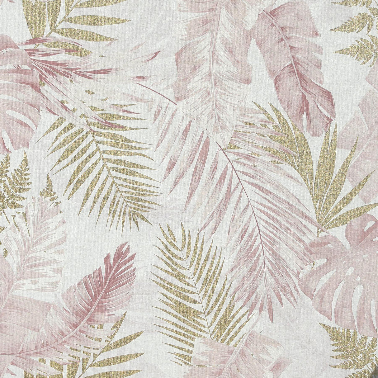 York Nell Blush Tropical Wallpaper