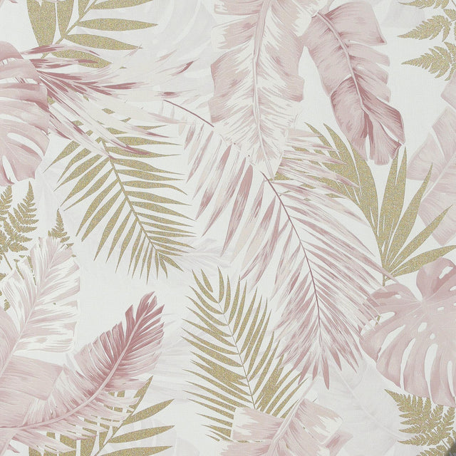 York Nell Blush Tropical Wallpaper