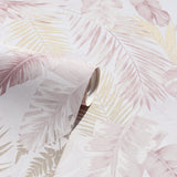 York Nell Blush Tropical Wallpaper