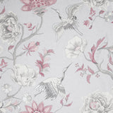 York Maggie Light Grey Cranes Wallpaper