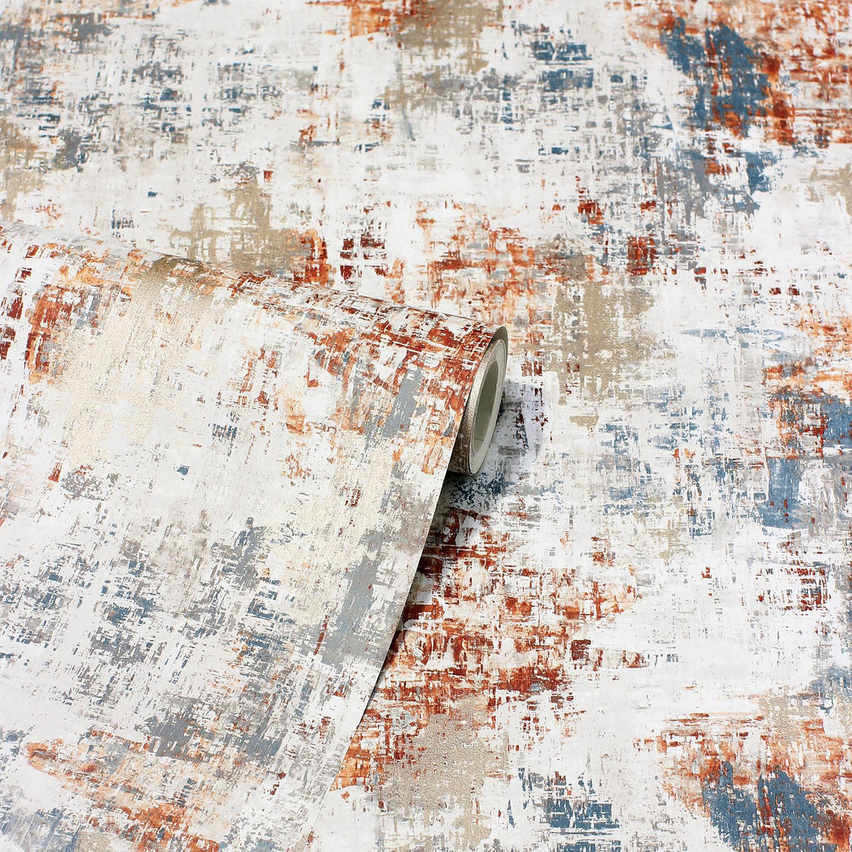 York Sergio Rust Abstract Texture Wallpaper
