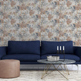 York Sergio Rust Abstract Texture Wallpaper