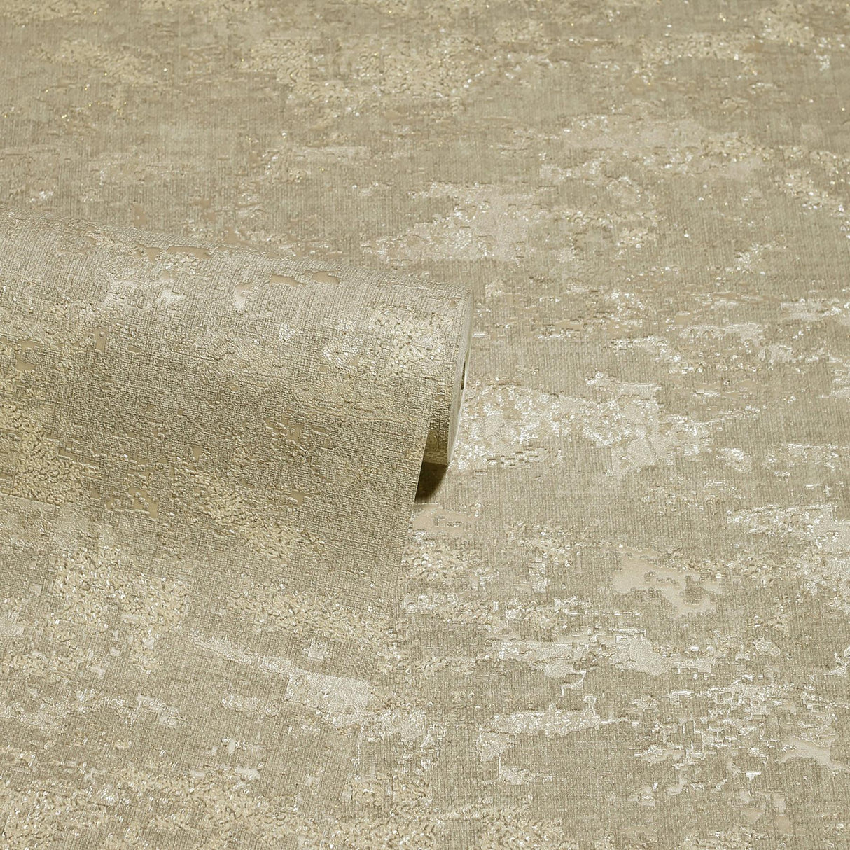 York Mercer Neutral Patina Wallpaper