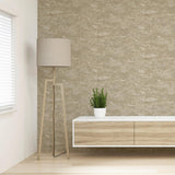 York Mercer Neutral Patina Wallpaper