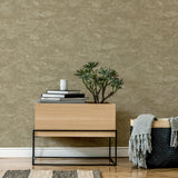 York Mercer Neutral Patina Wallpaper
