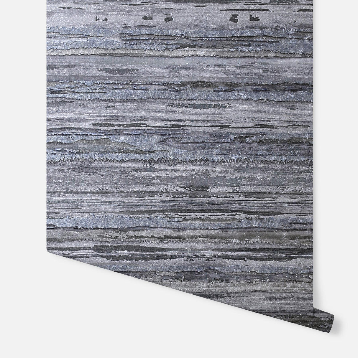 York Philomena Denim Striated Wallpaper