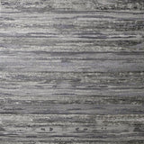 York Philomena Pewter Striated Wallpaper