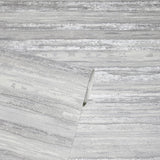 York Philomena Silver Striated Wallpaper