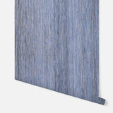 York Ephraim Dark Blue Radiance Plain Wallpaper